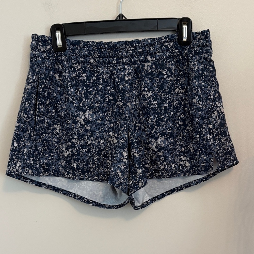 Athleta Navy and Gray Athletic Shorts